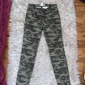 Camo Skinny Jeans